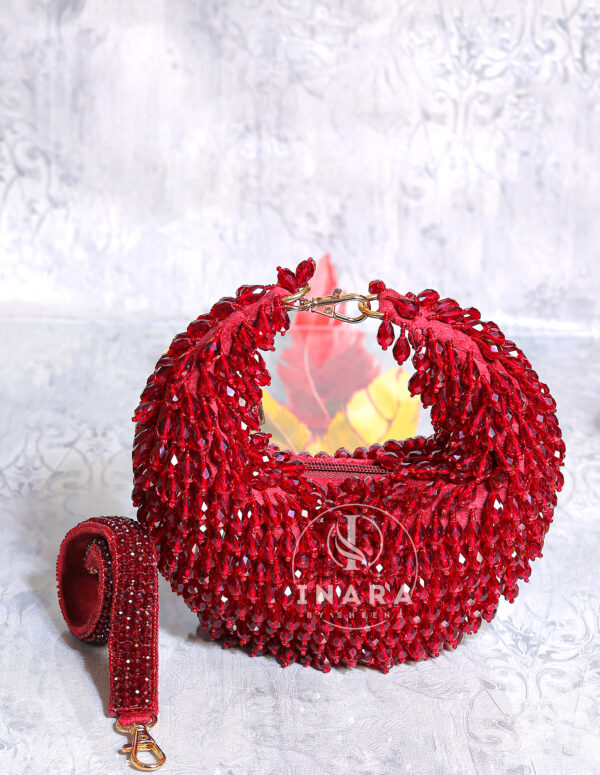 Hobo Maroon moon bag