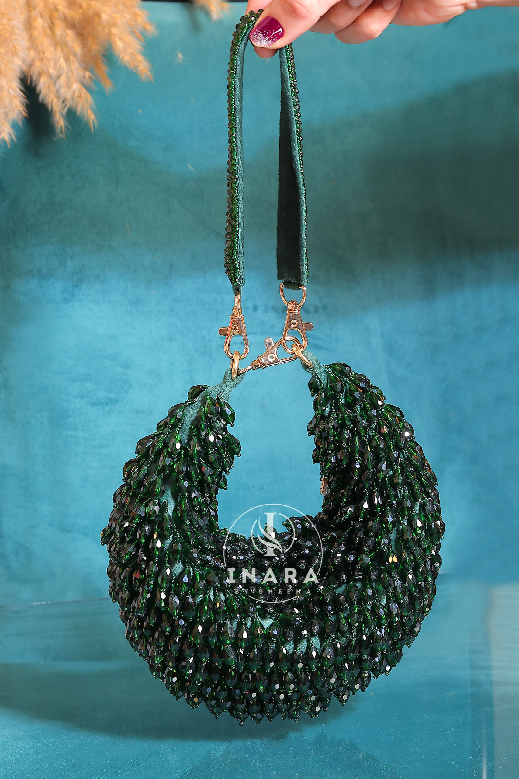 Hobo Green moon bag - Image 2