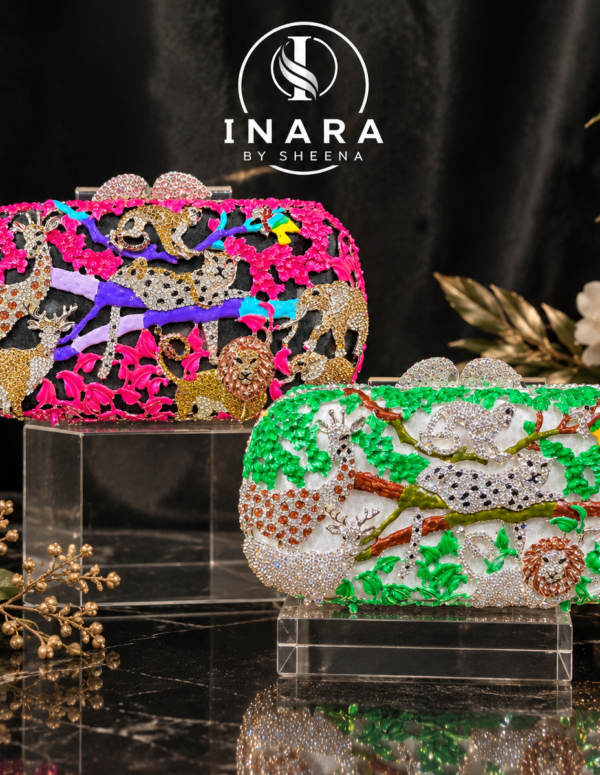 Enchanted Jungle Crystal Clutch