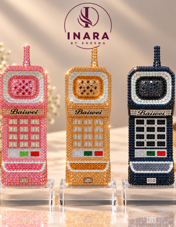 Phone Crystal Clutch